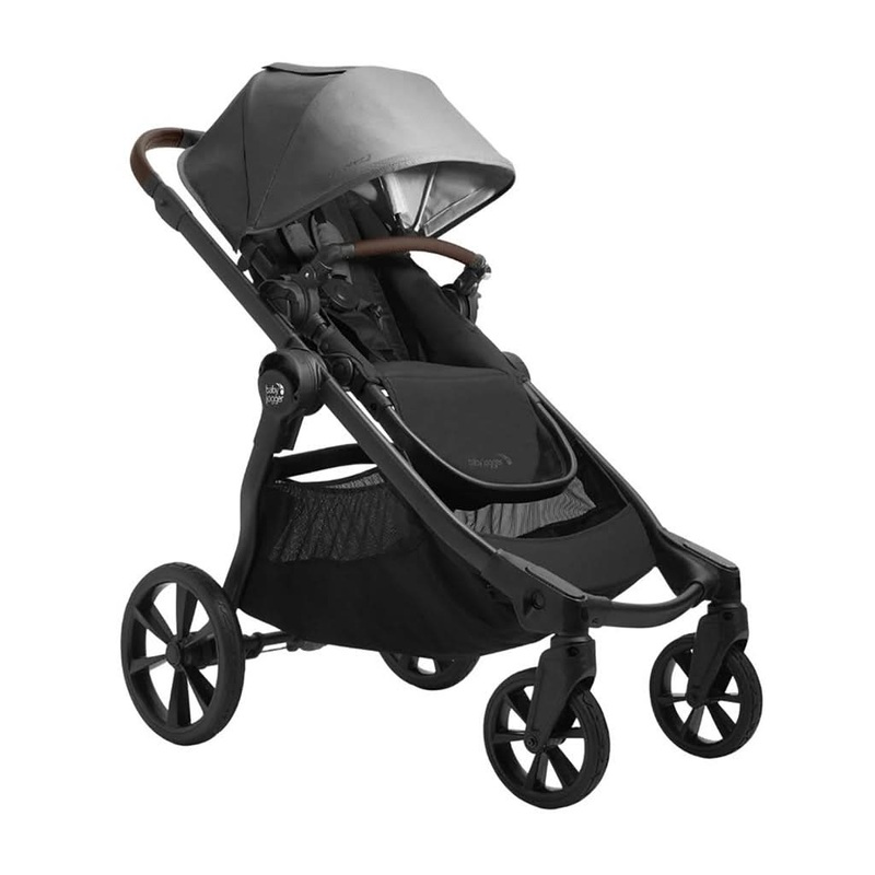 Baby Jogger City Select 2 with Tencel Fabric Baby Stroller Harbor Grey