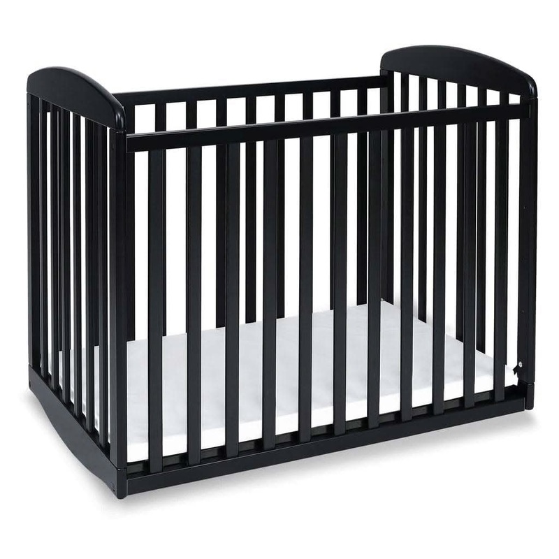 DaVinci Alpha Mini Rocking Crib Ebony
