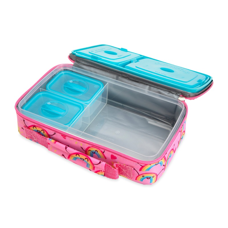 Insulated Bento Box Lunch Box | Rainbows