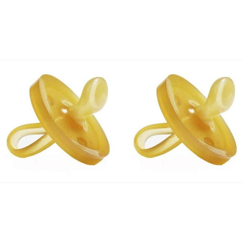 Natursutten BPA-Free Natural Rubber Pacifier, Orthodontic 6-12 Months