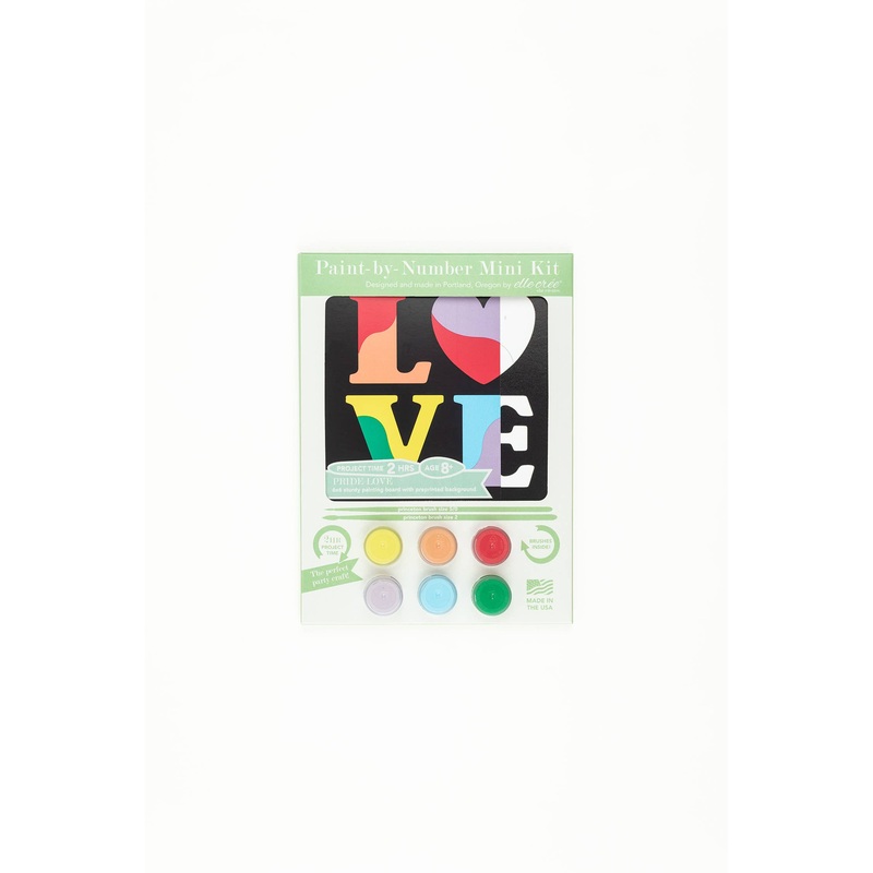Pride Love MINI Paint-by-Number Kit