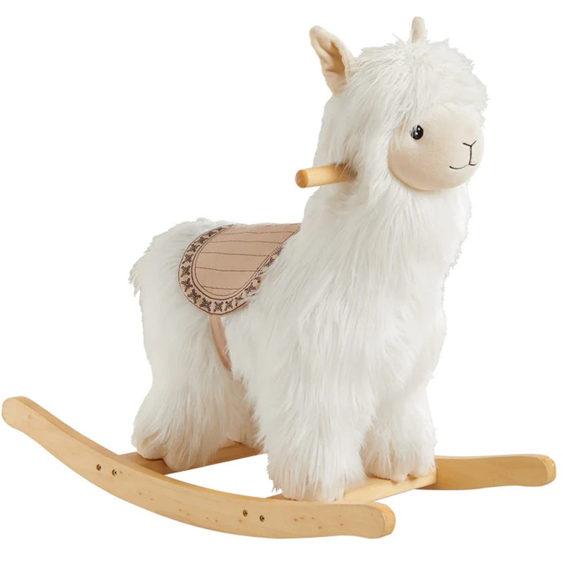 Alpaca Rocker with Solid Saddle