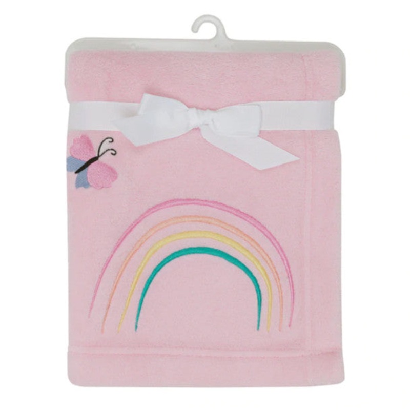 Bedtime Originals Rainbow Jungle Blanket