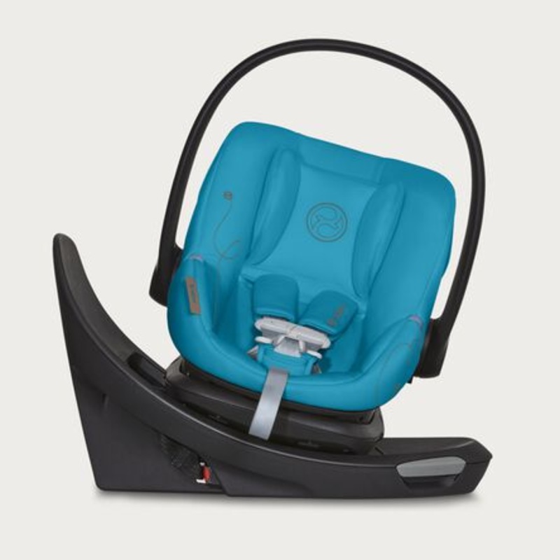 Cybex Aton G Swivel Infant Car Seat Beach Blue