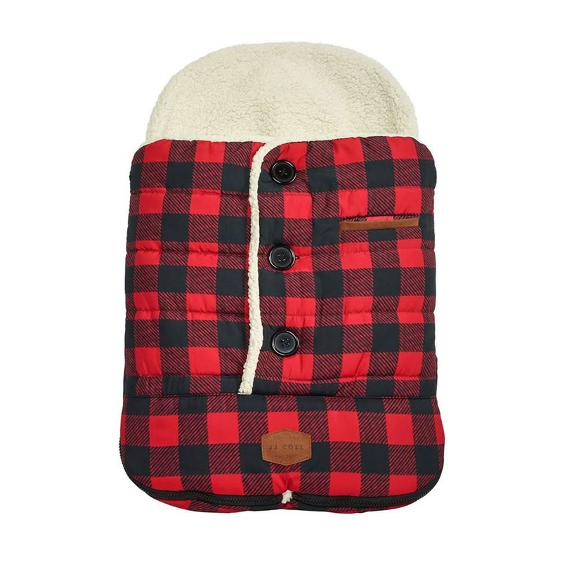 JJ Cole Infant Urban Bundle Me Car Seat & Stroller Cover Buffalo Check