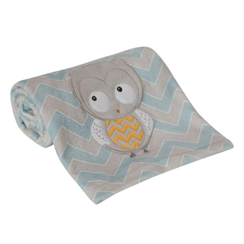 Lambs & Ivy Night Owl Collection Blanket