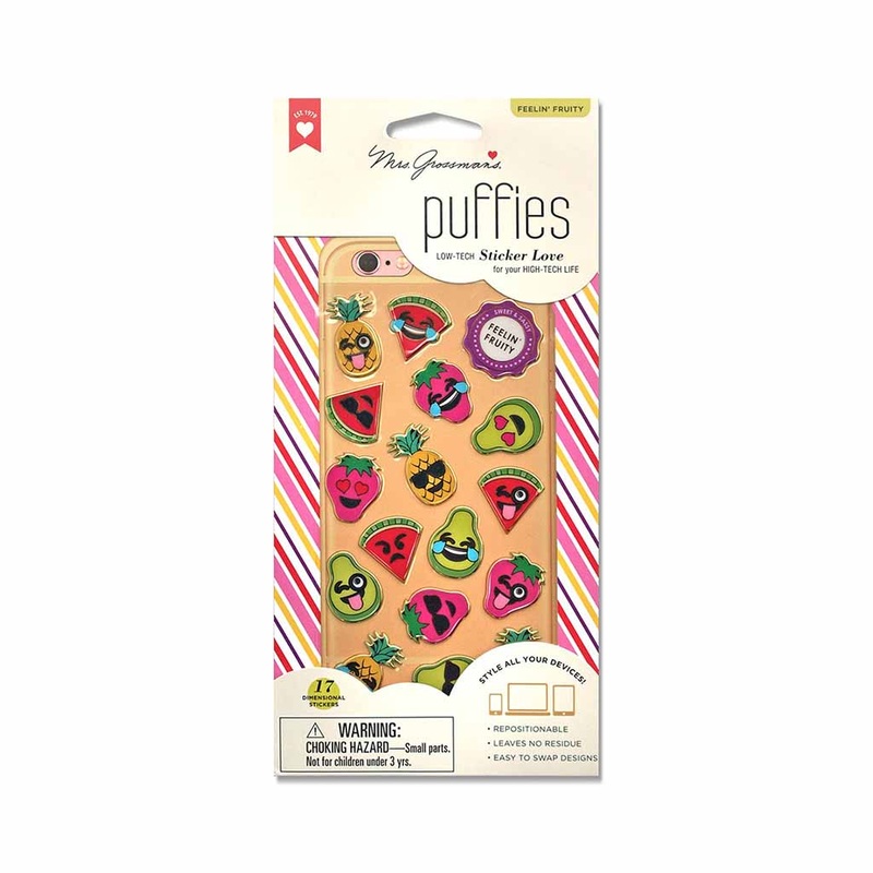 Mrs Grossmans Metallic Tropical Vibes Puffies