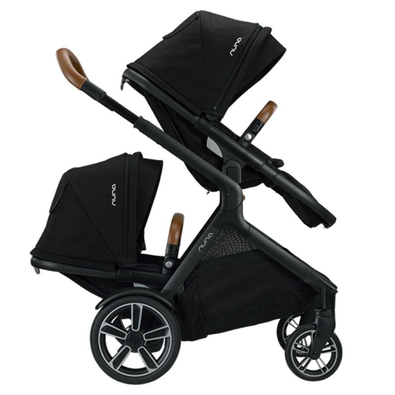 Nuna Demi Next Double Stroller Caviar