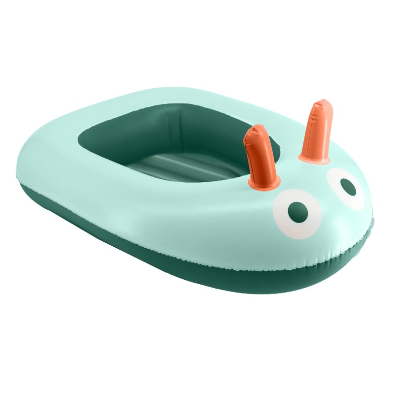 Quut Inflatable Boat -Toy for KidsDurable & Non-Toxic Vinyl Cherry