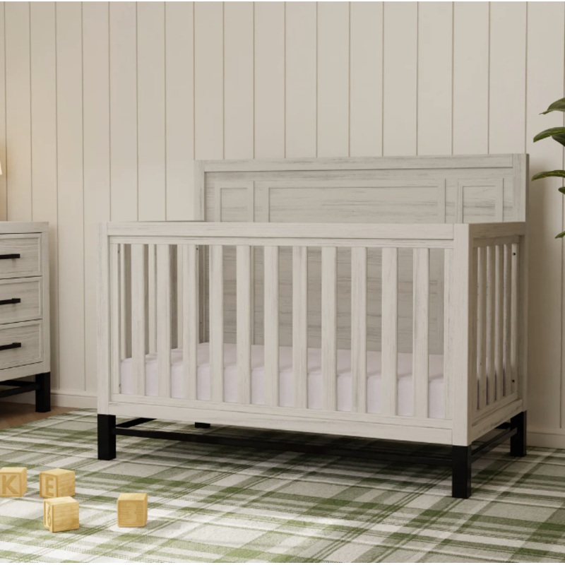 Sale Ends 10/14 Monogram Newbern 4-in-1 Crib White Driftwood No Thanks No Thanks