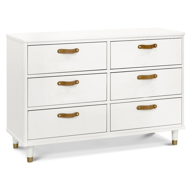 Tanner 6-Drawer Dresser Warm White