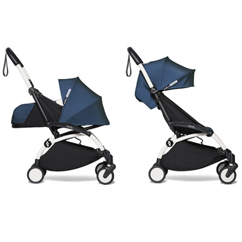 Babyzen YOYO2 Stroller with Newborn Set White/Taupe