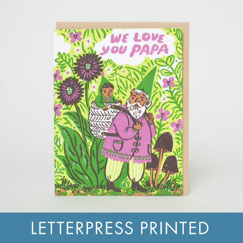 Gnome Father’s Day Greeting Card