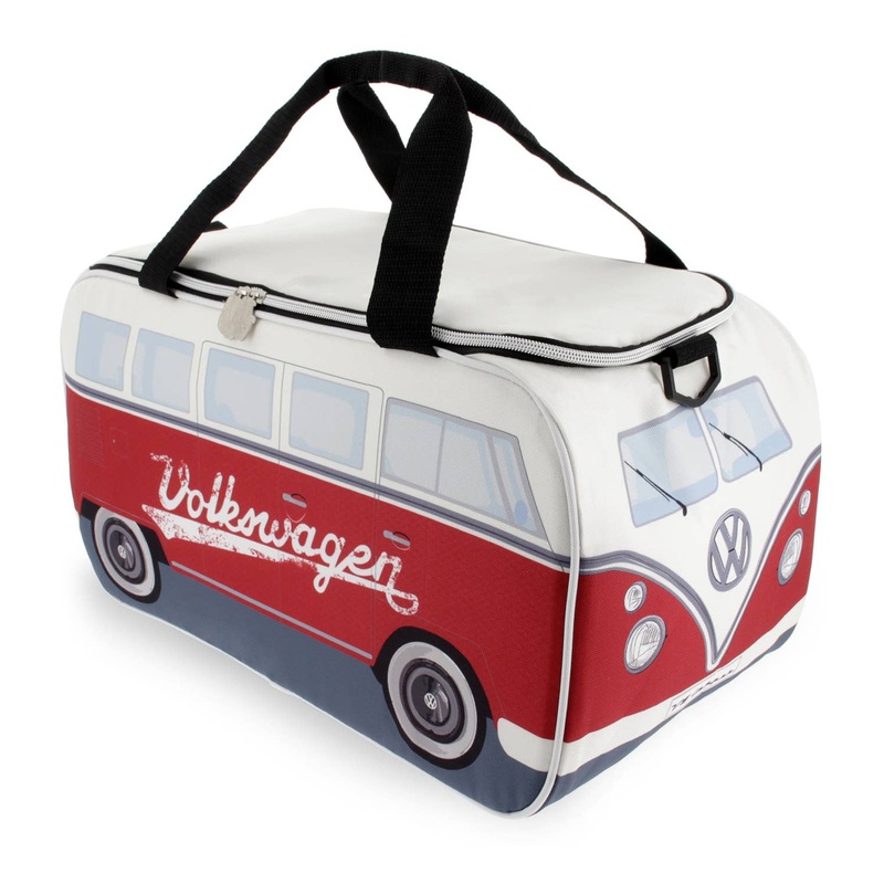 VW T1 Bus Lightweight Travel Cooler Bag (25 l)  RD/WH