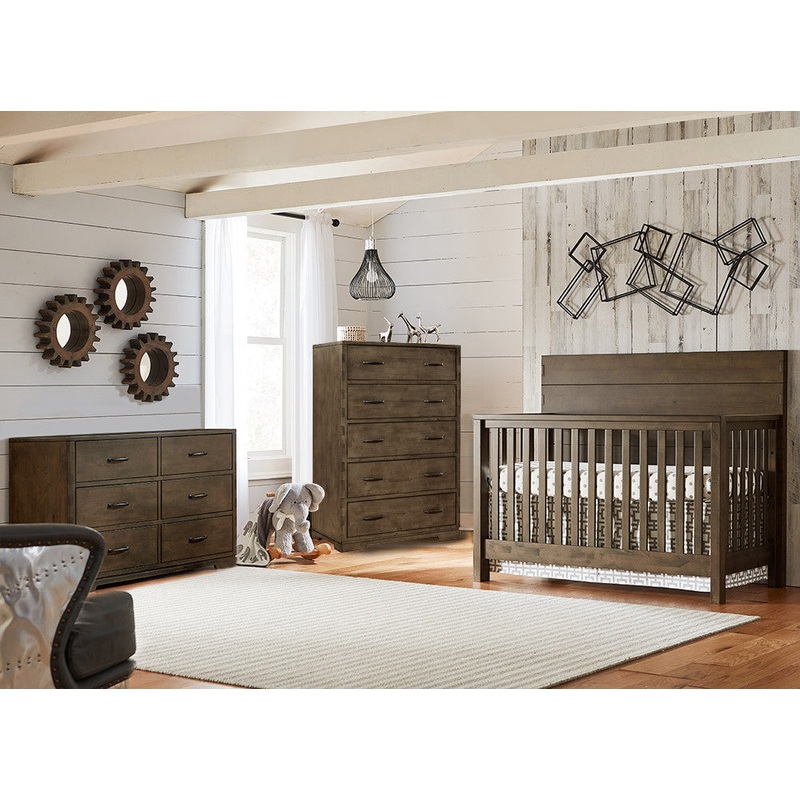 Westwood Dovetail 3 Piece Nursery Set in Graphite