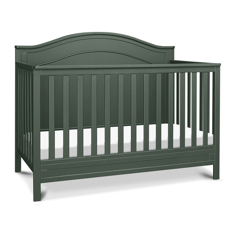 Charlie 4-In-1 Convertible Crib Forest Green