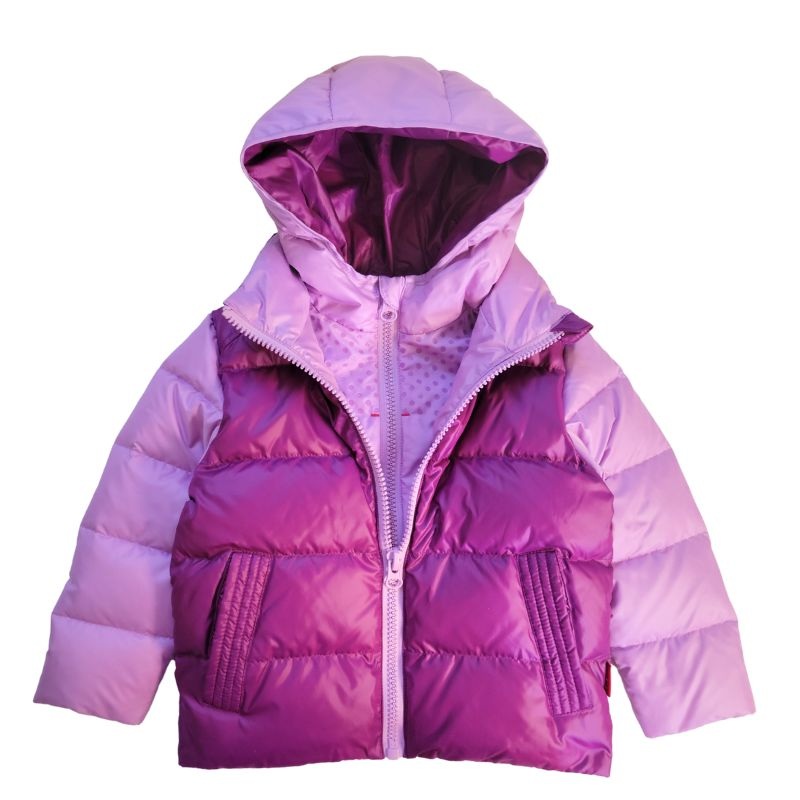 Onekid Car Seat Coat | The Road Coat Down – Lilac/Plum 12 Month