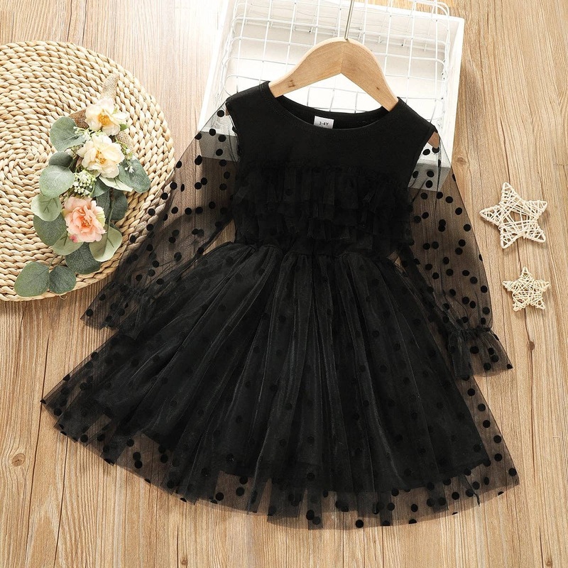 Baby Layered Tutu Dress 9-12 Months Black