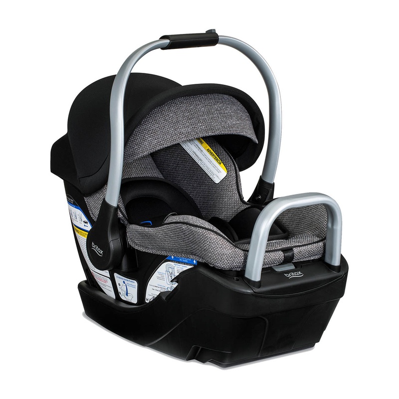Britax Willow SC Infant Car Seat with Alpine Base Pindot Onyx