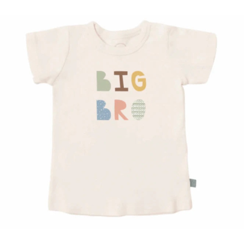 Finn + Emma Toddler Graphic Tee – Big Bro 12-24M