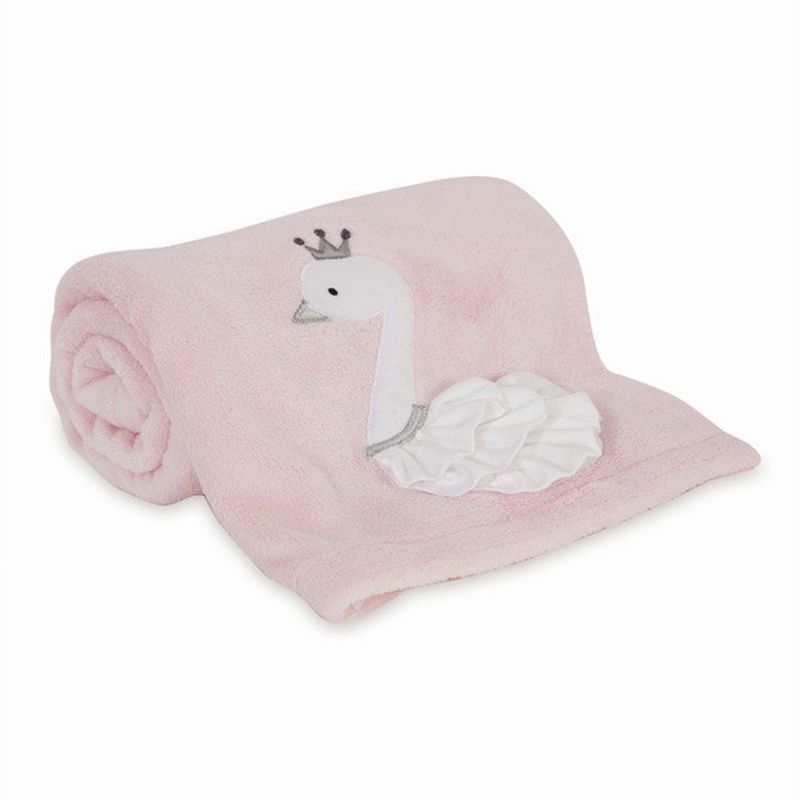 Lambs & Ivy Swan Lake Blanket