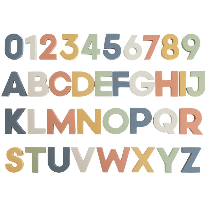 Letters and Numbers Bath Play Set Orginal