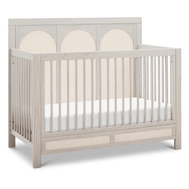 Namesake Eloise 4-in-1 Convertible Crib in White Driftwood and Pearl
