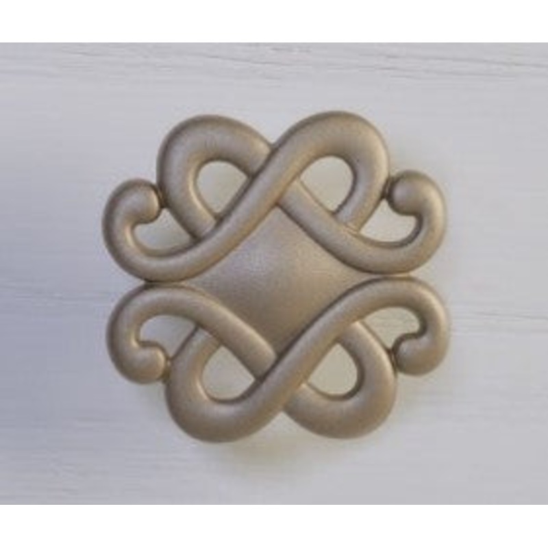 Natart Greta Drawer Handles in Champagne Metal