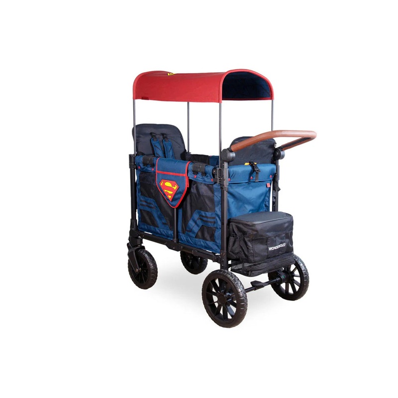 Wonderfold Superman Stroller Wagon – Double (2 Seater)