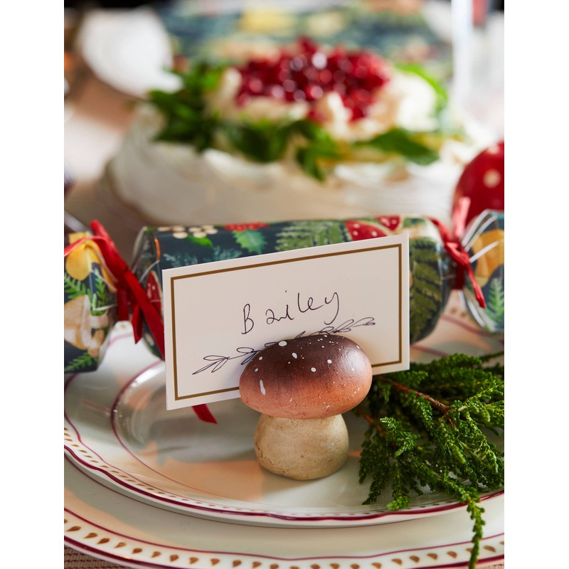 Woodland Mushrooms Place Card Holders, Fall Dcor – 4 Pack