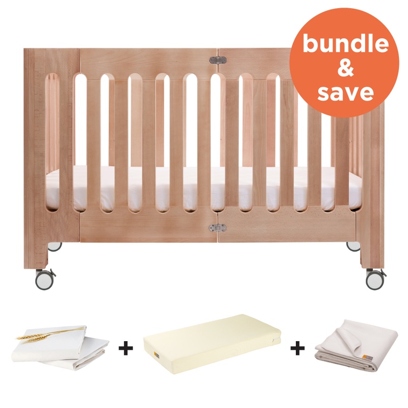 Bloom Baby Alma Max Crib Bundle Natural