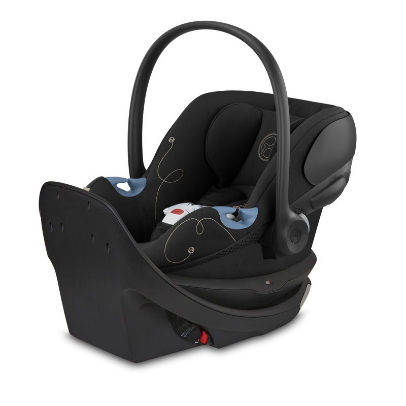 Cybex Aton G Swivel Infant Car Seat Moon Black