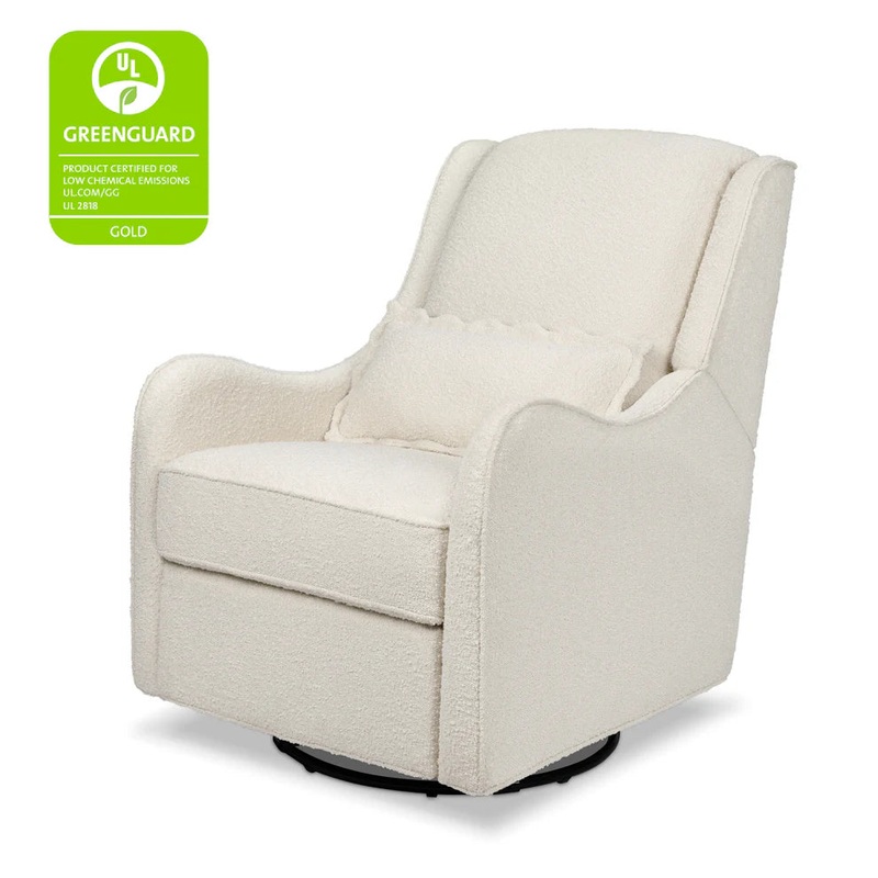 Namesake Devon Recliner and Swivel Glider Ivory boucle