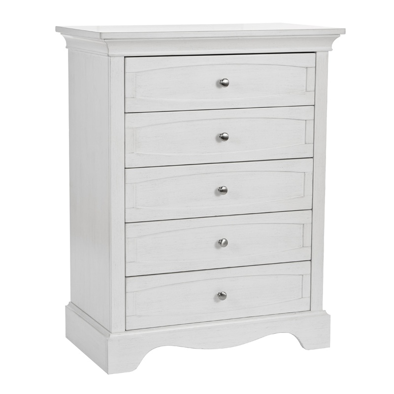 Pali Ragusa 5-Drawer Dresser Distressed Granite