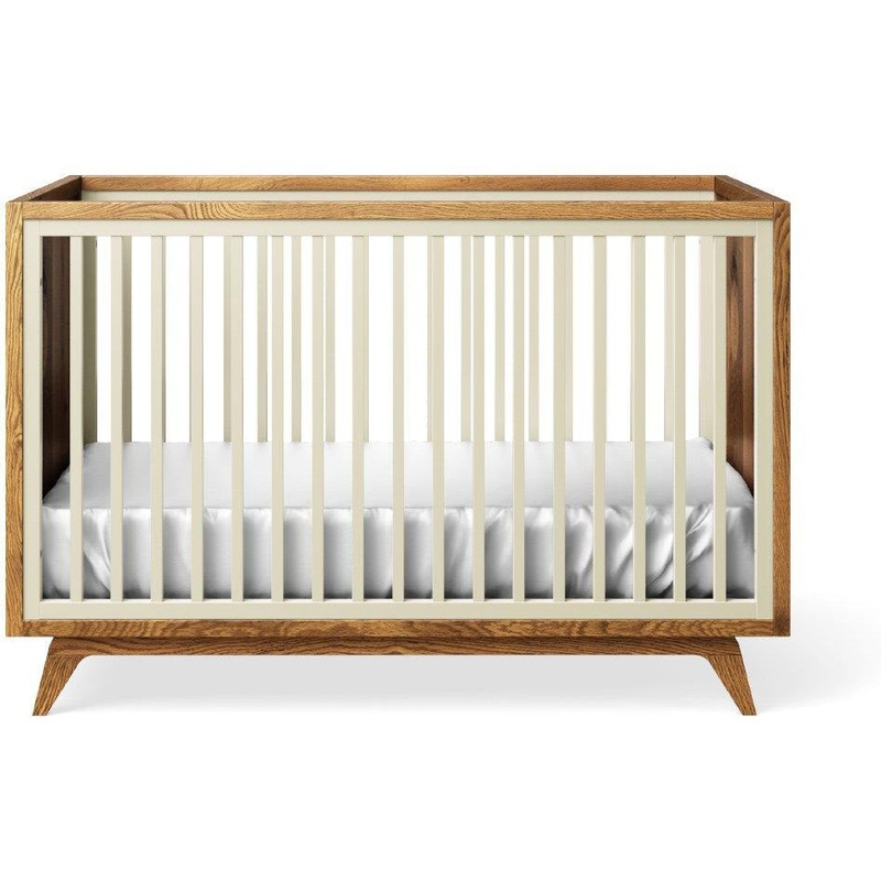 Romina Uptown Classic Crib Bianco Satinato