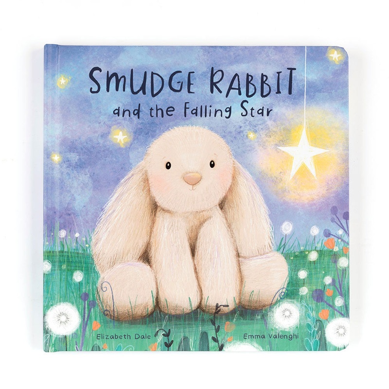 Jellycat Smudge Rabbit and the Falling Stars Book