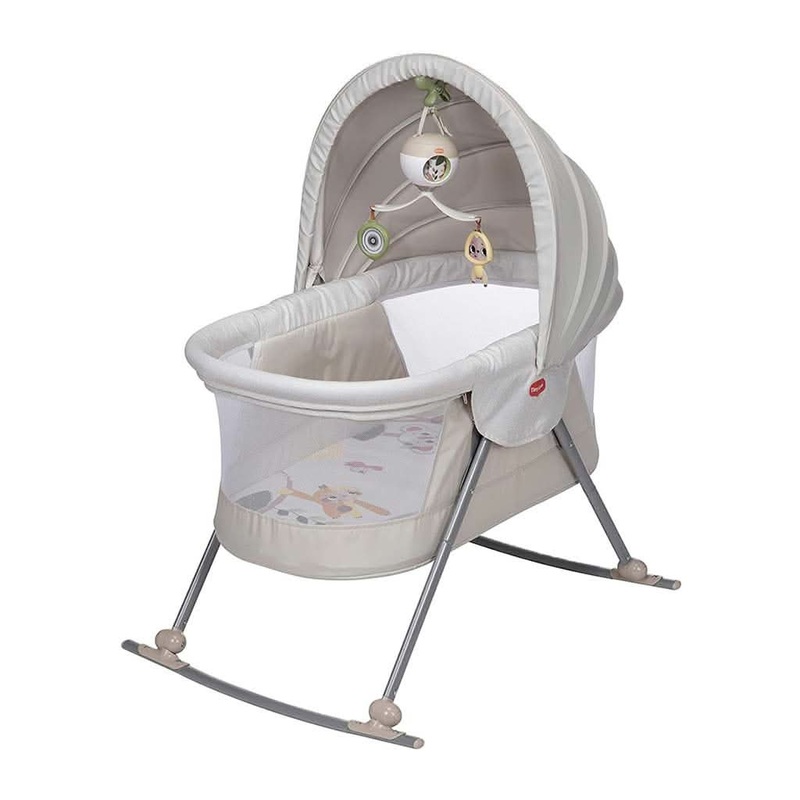 Tiny Love Take Along Deluxe 2 in 1 Bassinet, Boho Chic