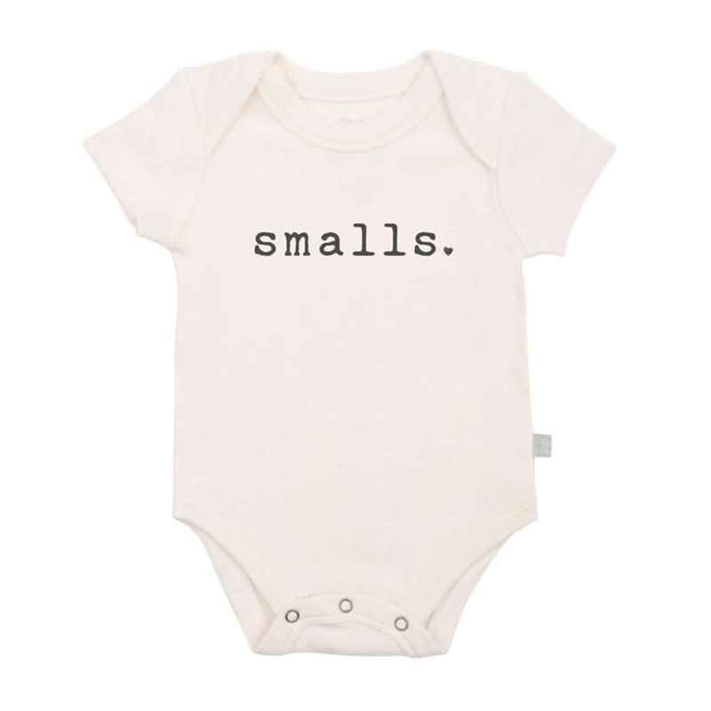 Finn & Emma Short Sleeve Graphic Bodysuit, Smalls 0-3 Months