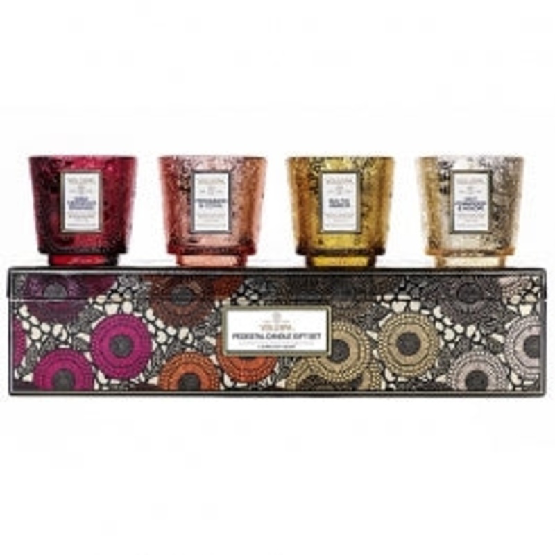 Pedestal Candle Gift Set