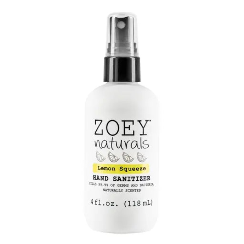 Zoey Naturals Lemon Squeeze Hand Sanitizer