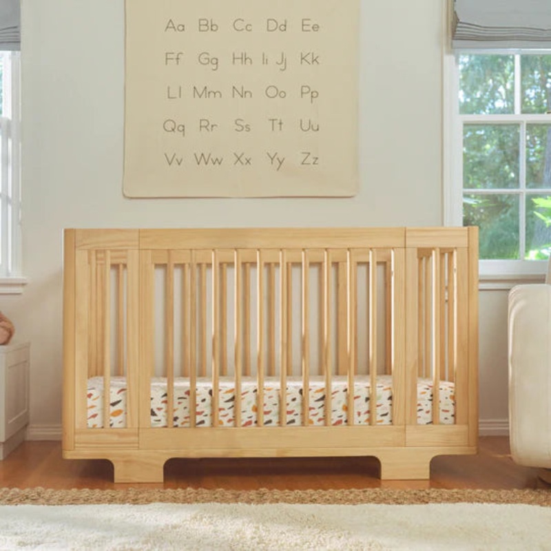 Babyletto Yuzu 8-in-1 Convertible Crib with All-Stages Conversion Kits White