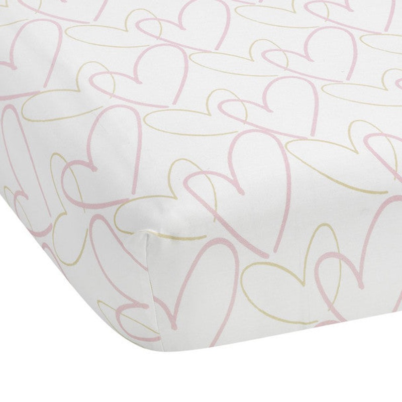 Lambs & Ivy Layla Sheet – Metallic