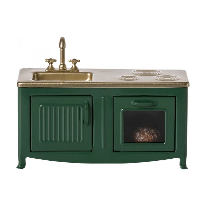 Mouse Kitchen Dark Green