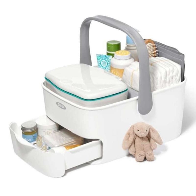 OXO TOT Diaper Caddy with Changing Mat