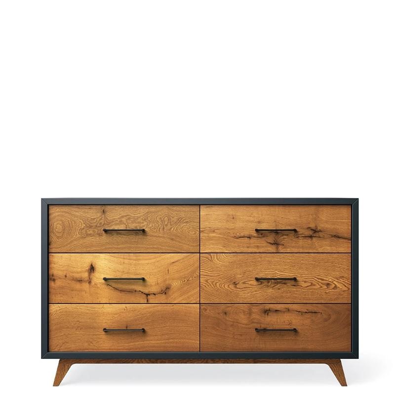 Romina Uptown Double Dresser Bianco Satinato