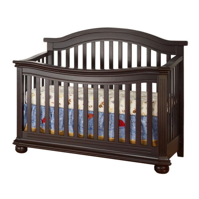 Sorelle Vista Elite Collection Convertible Crib in Espresso