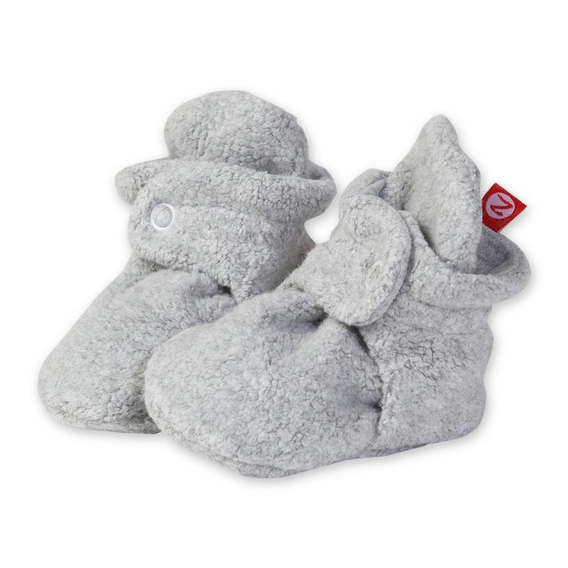 Zutano Cozie Fleece Booties 3 Months Baby Pink