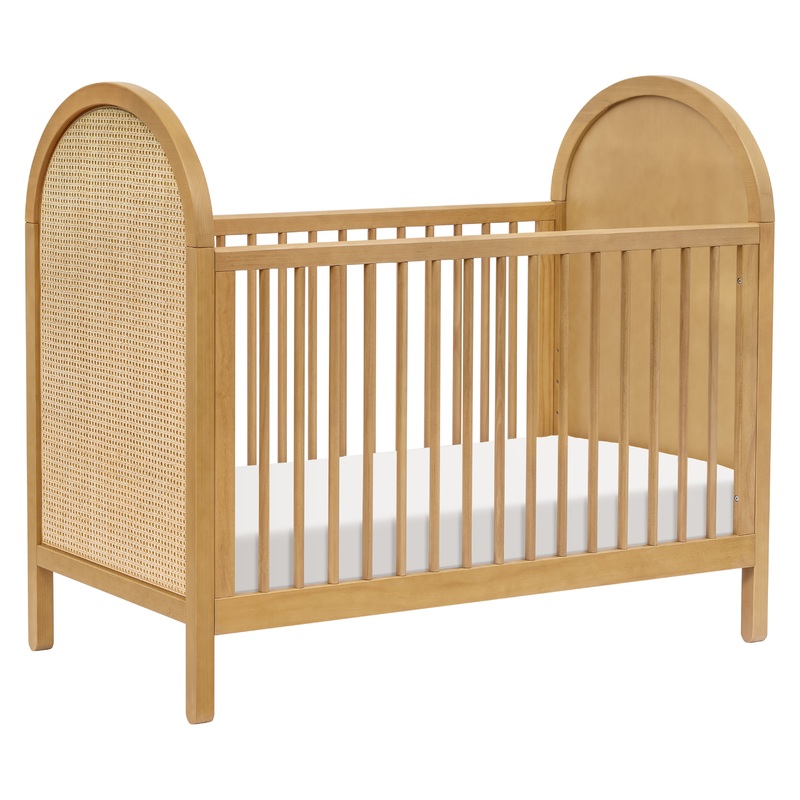 Babyletto Bondi Cane 3 in 1  Convertible Crib Hunter Green/Cane