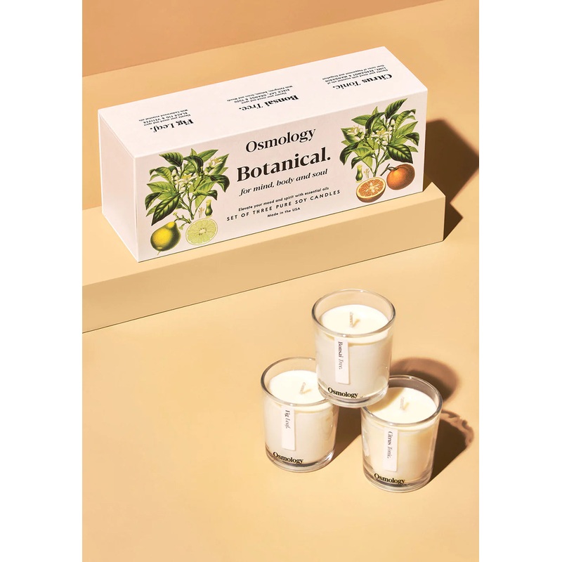 Botanical Votive Gift Set