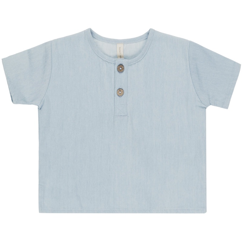 Henry Top | Chambray 0-3 Months